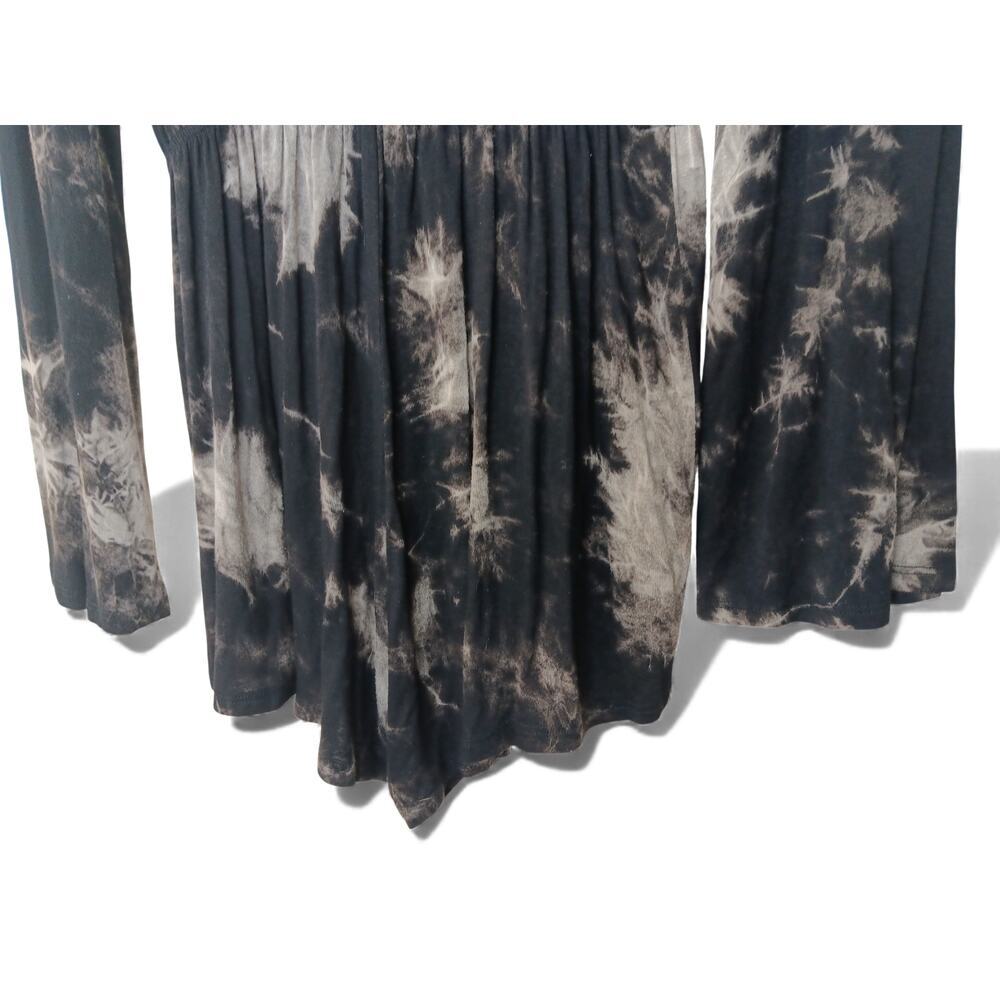 Audrey 3+1 Tie Dye Romper Elastic Waist Soft Stretchy Long Sleeve M-L - Picture 7 of 12